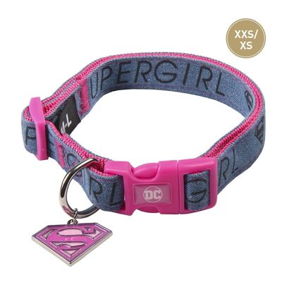 COLLAR FOR DOGS XXS/XS SUPERMAN - 2800000219