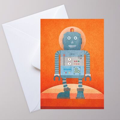 Postal - Pequeño Robot