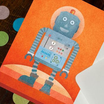 Carte postale - Petit Robot 2