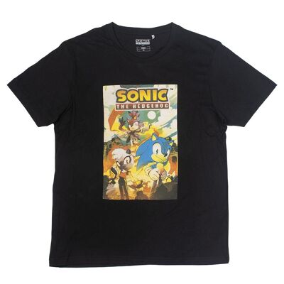 SONIC RETRO SINGLE JERSEY SHORT T-SHIRT - 2200007583