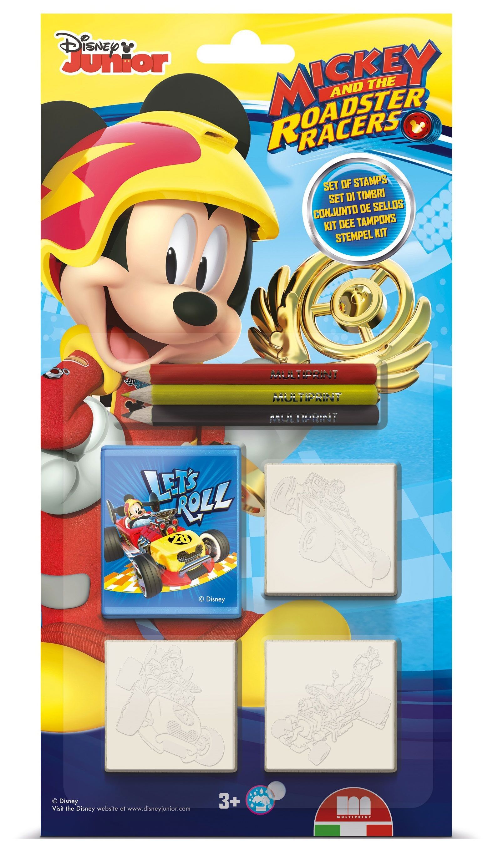 Blister con 3 sigilli Topolino - 3838