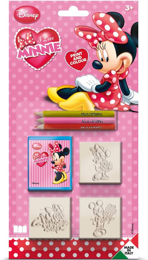 Blister con 3 Sellos Minnie Mouse - 3866