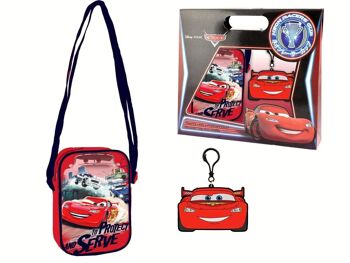 Coffret cadeau (sac à bandoulière et porte-clés) Disney Cars - 92018