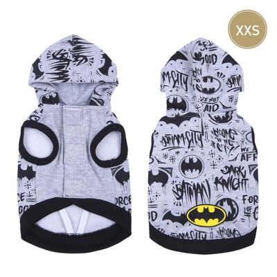 SWEATSHIRT FOR DOG XXS COTTON BRUSHED BATMAN - 2800000131