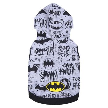 SWEAT-SHIRT POUR CHIEN S COTON BROSSÉ BATMAN - 2800000133 2