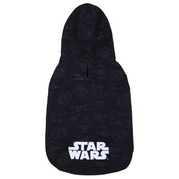 SWEAT-SHIRT POUR CHIEN XS COTON BROSSÉ STAR WARS DARTH VADER - 2800000152 2