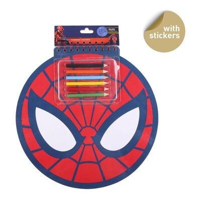 CARNET COULEUR SPIDERMAN - 2700000326