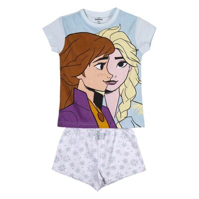 PIJAMA CORTO SINGLE JERSEY PUNTO FROZEN II - 2200008876