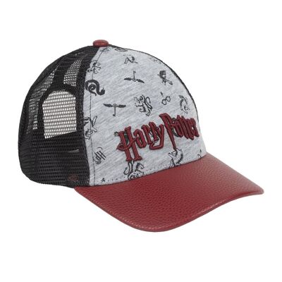 HARRY POTTER PATCHED CURVED VISOR CAP - 2200009012