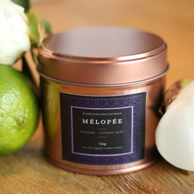 MELOPEE Peony and Lemon Candle