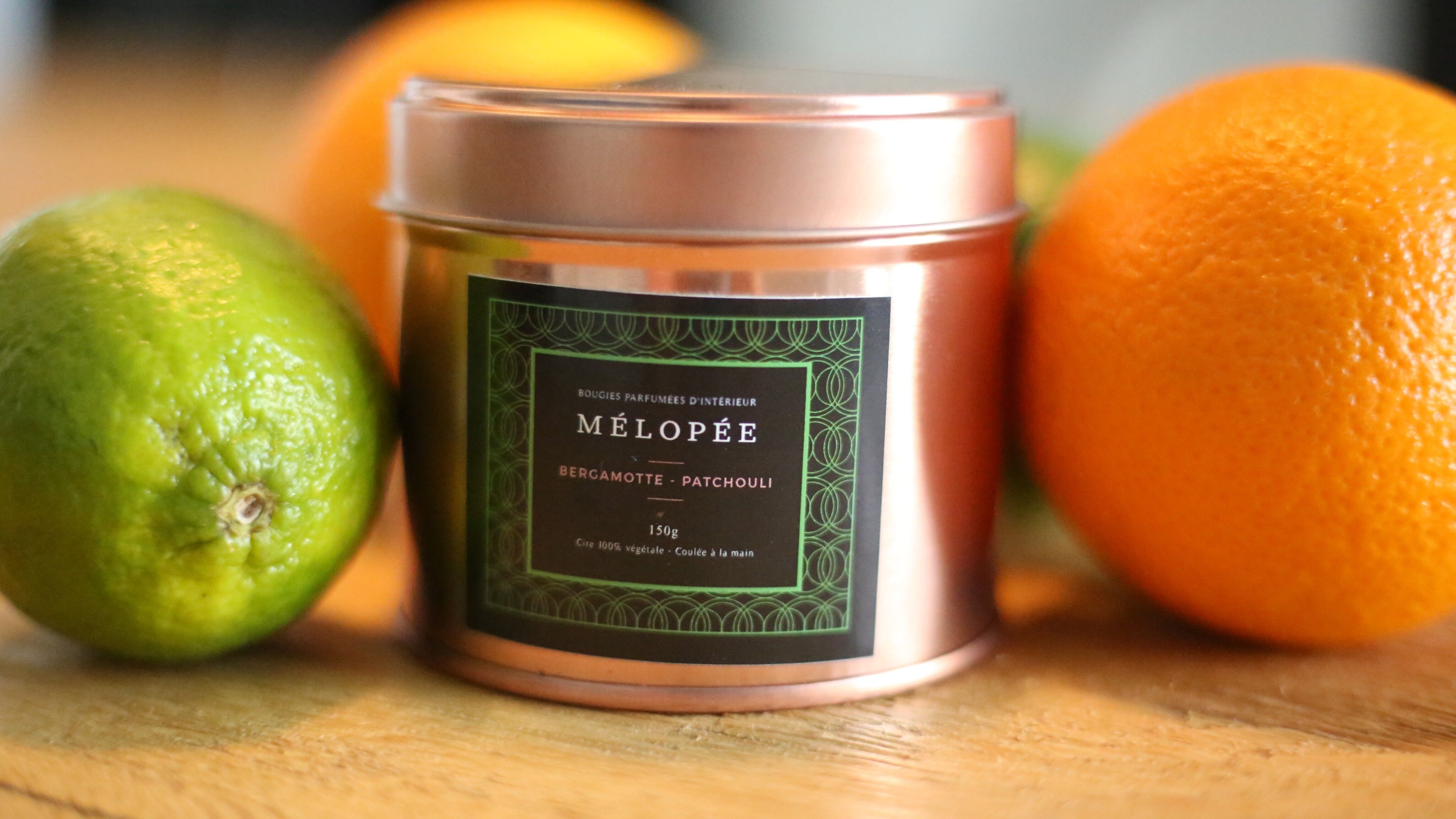 MELOPEE Candela al bergamotto