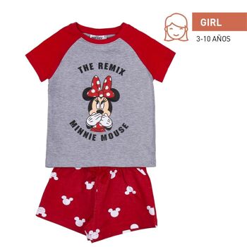 PYJAMA COURT SINGLE JERSEY TRICOT MINNIE - 2200009096 1