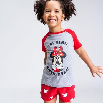 PYJAMA COURT SINGLE JERSEY TRICOT MINNIE - 2200009096 4