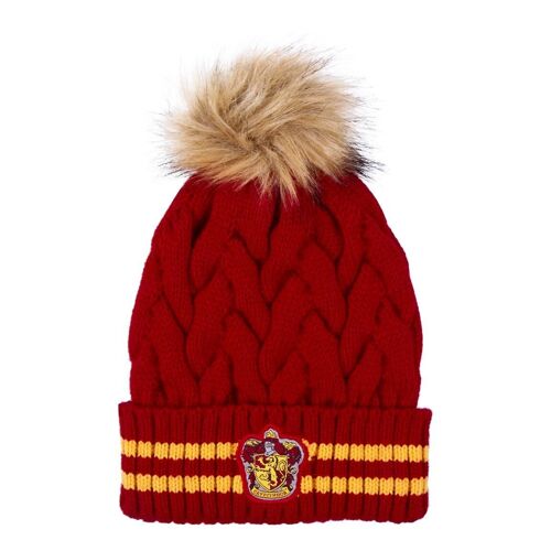 GORRO TRICOT POMPOM HARRY POTTER GRYFFINDOR - 2200009653