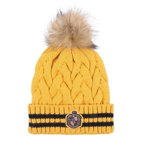 GORRO TRICOT POMPOM HARRY POTTER HUFFLEPUFF - 2200009660