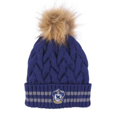 HARRY POTTER RAVENCLAW STRICKMÜTZE MIT Bommel - 2200009661