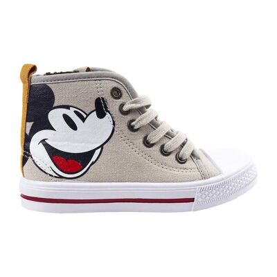 MICKEY HIGH-TOP PVC SOLE CANVAS SHOES - 2300005838