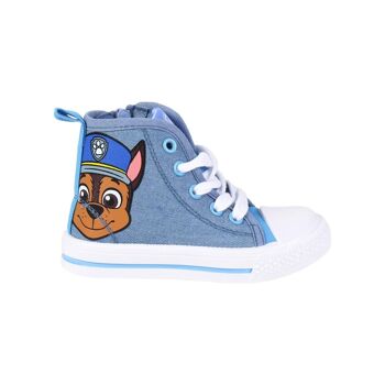 SNEAKER EN TOILE AVEC SEMELLE HAUTE EN PVC PAW PATROL - 2300005840 1