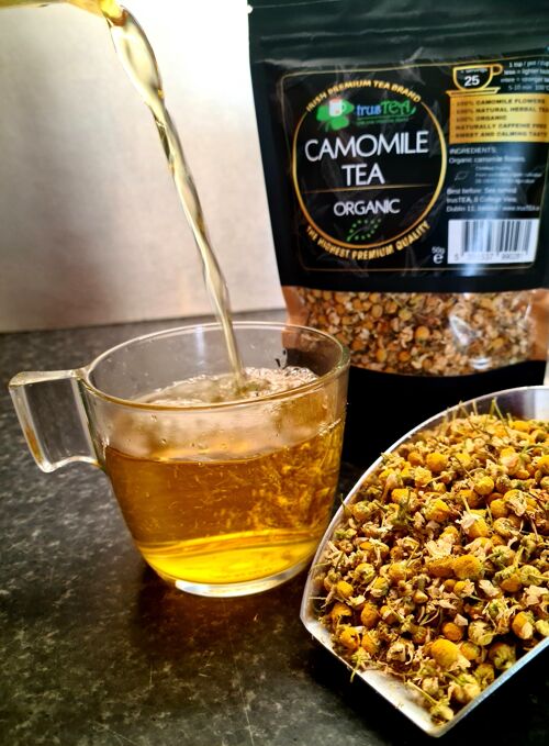 Organic camomile tea