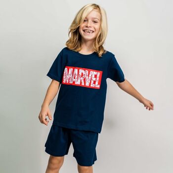 PYJAMA COURT EN JERSEY SIMPLE MARVEL - 2900001136 4