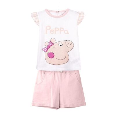 SET 2 PIECES FRENCH TERRY PEPPA PIG - 2900001157