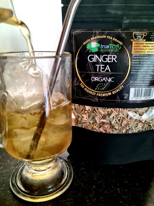 Organic ginger blend tea