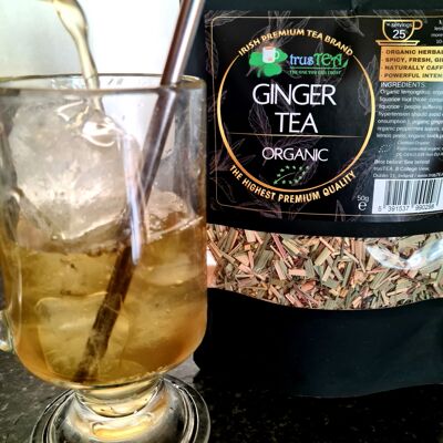 Organic ginger blend tea