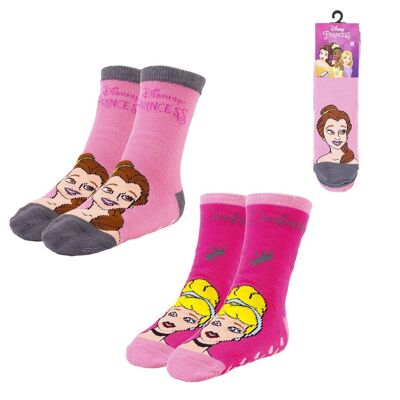 CHAUSSETTES ANTIDÉRAPANTES 2 PIÈCES PRINCESS - 2900000755