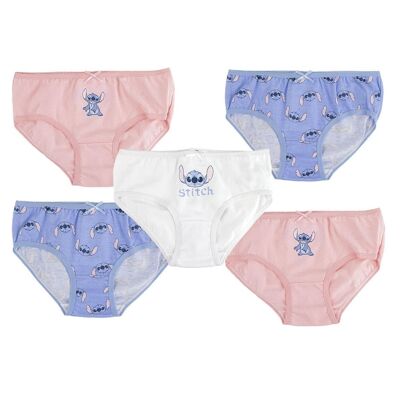 PACK OF SINGLE JERSEY PANTIES 5 PIECES STITCH - 2900001524