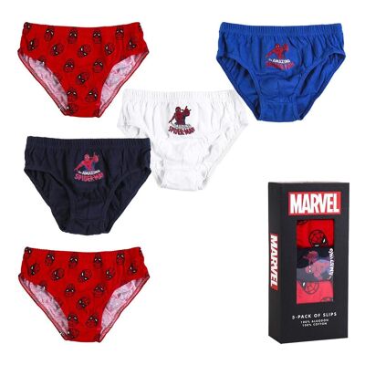 PACK OF SINGLE JERSEY UNDERPANTS 5 PIECES SPIDERMAN - 2900001525
