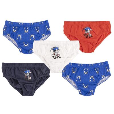 PACK OF SINGLE JERSEY UNDERPANTS 5 PIECES SONIC - 2900001528