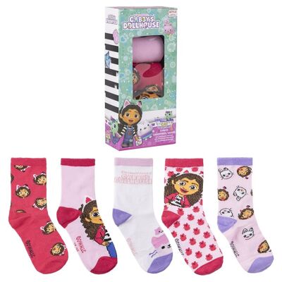 PACK OF SOCKS 5 PIECES GABBY'S DOLLHOUSE - 2900001534