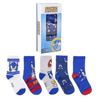 LOT DE CHAUSSETTES SONIC 5 PIÈCES - 2900001538