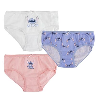 PACK OF SINGLE JERSEY PANTIES 3 PIECES STITCH - 2900001555