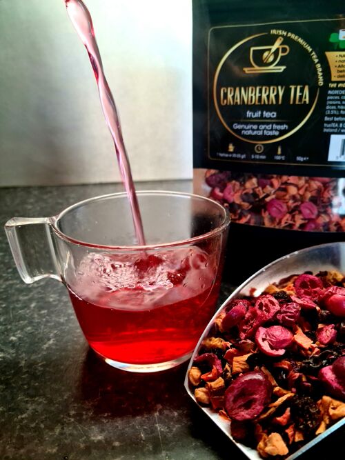 Cranberry tea - fruit tea