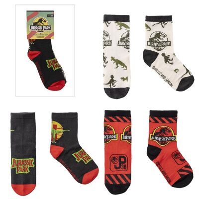 PACK OF SOCKS 3 PIECES JURASSIC PARK - 2900001568