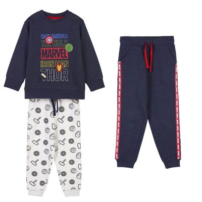 MARVEL 3-PIECE BRUSHED COTTON TRACKSUIT - 2900000118