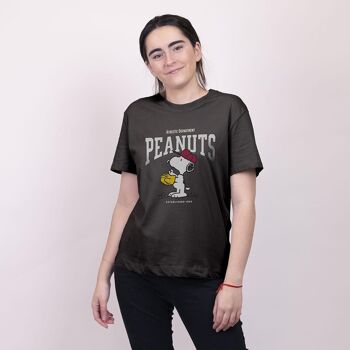 T-SHIRT COURT EN JERSEY SIMPLE SNOOPY - 2900000331 4