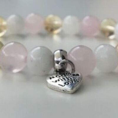 Amelie Hope Crystals Bracelet You got this mama!