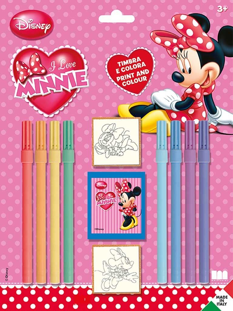 Blister 2 marqueurs Minnie Mouse - 26866