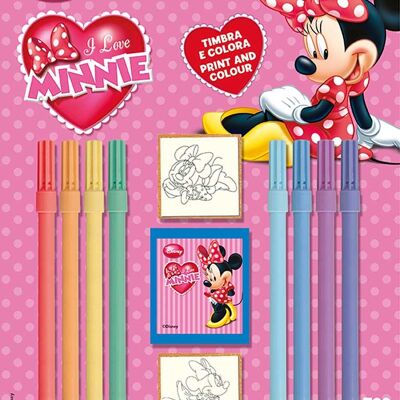 Blister 2 Minnie Mouse marker stamps - 26866