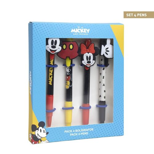 BOLÍGRAFO PACK x4 MICKEY - 2700000339