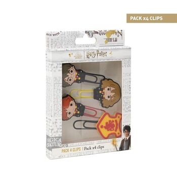 PACK CLIPS x4 HARRY POTTER - 2700000375 1