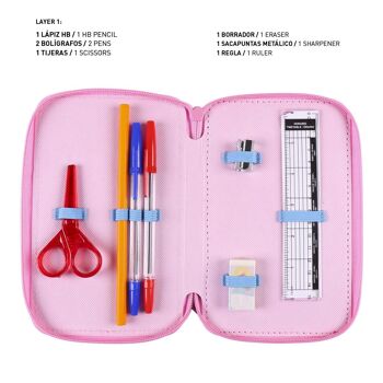 TROUSSE A CRAYONS AVEC ACCESSOIRES PRINCESSE - 2700000401 4