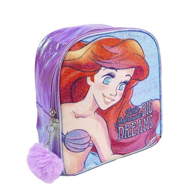 MOCHILA INFANTIL TIEMPO LIBRE BRILLANTE PRINCESS LA SIRENITA - 2100004241