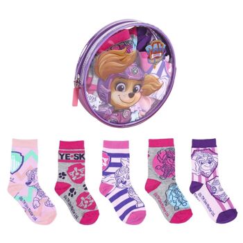 PAW PATROL FILM LOT DE 5 CHAUSSETTES - 2200007422 1