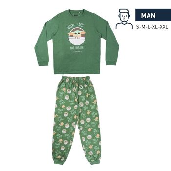 THE MANDALORIAN SINGLE JERSEY PYJAMA LONG - 2200008189 1