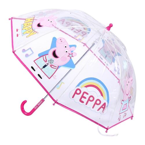 PARAGUAS MANUAL POE BURBUJA PEPPA PIG - 2400000657