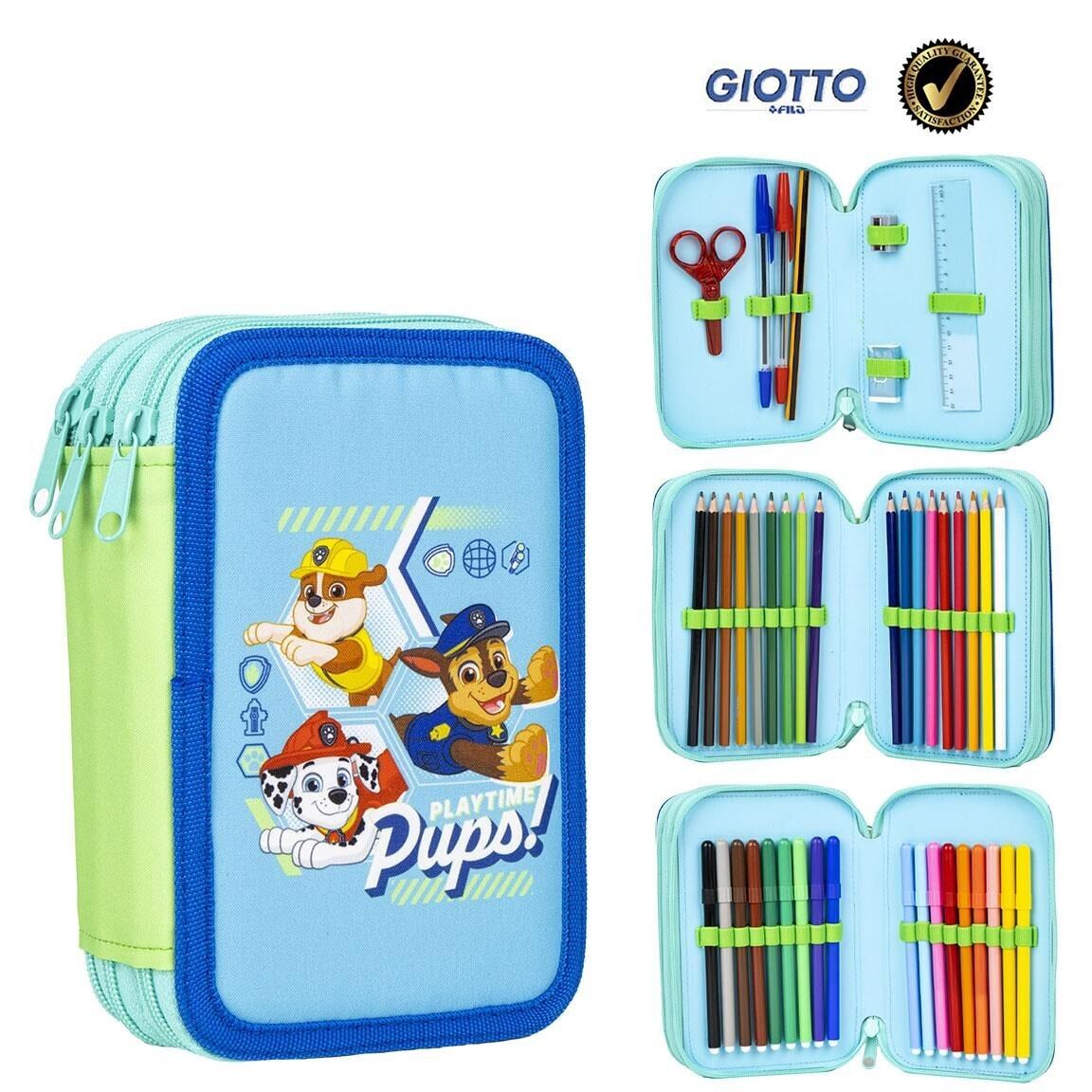TROUSSE À CRAYONS AVEC ACCESSOIRES PAW PATROL - 2700000546