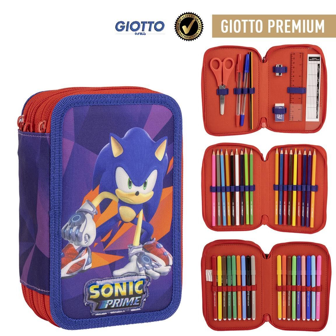ÉTUI À CRAYONS AVEC ACCESSOIRES SONIC PRIME - 2700000562